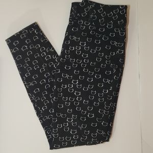 Sz 7 Blackheart Super Skinny Jean w cat faces